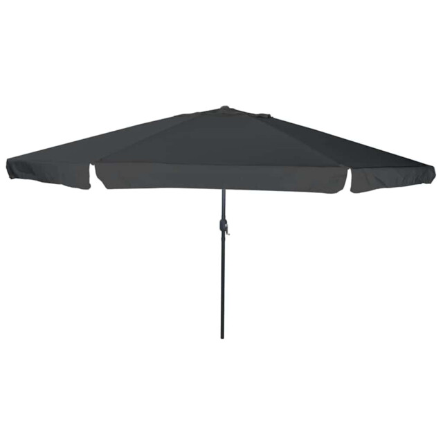 Garden Parasol Anthracite 394x394cm Polyester Steel Collapsible Uv