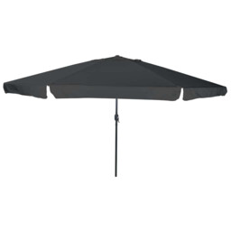 Garden Parasol Anthracite 394x394cm Polyester Steel Collapsible Uv