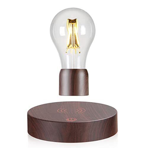 Magnetic Levitating Floating Wireless Led Light Bulb Desk Lamp