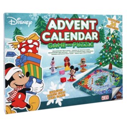 Disney Advent Calendar Game And Puzzle - Fun Board Game With 24