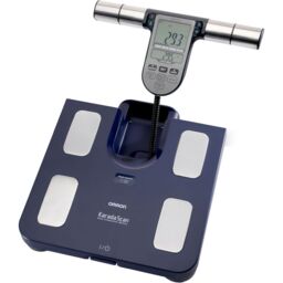 Omron Hbf-511b-e Weighing Scale Free Standing Blue
