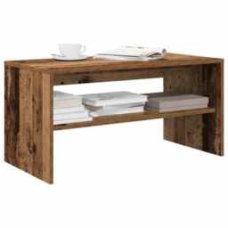 Tv Cabinet Old Wood 80x40x40 Cm Engineered Wood Vidaxl