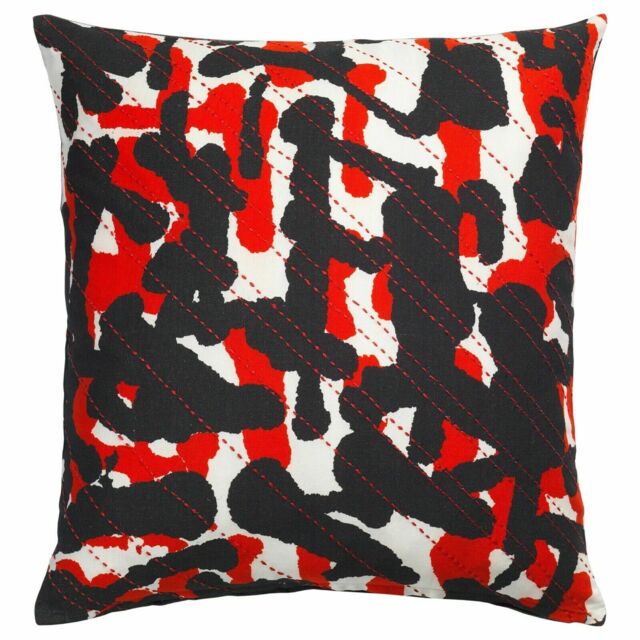 Ikea Annanstans Reversible Cushion Cover 50 X 50 Cm 204.176.01 Black