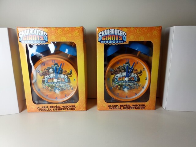 Skylanders Giants Alarm Clocks Traditional Style Analogue Kid's Fun