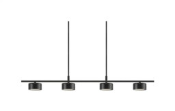 Ceiling Light Black Clyde 4 Led Bar Pendant Moodmaker Nordlux