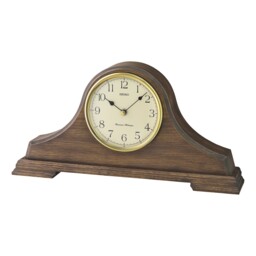 Seiko Wooden Napoleon Mantel Clock Qxj031b