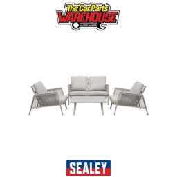Sealey Dg56 Dellonda Fusion Aluminium Outdoor Sofa, Arm Chairs &