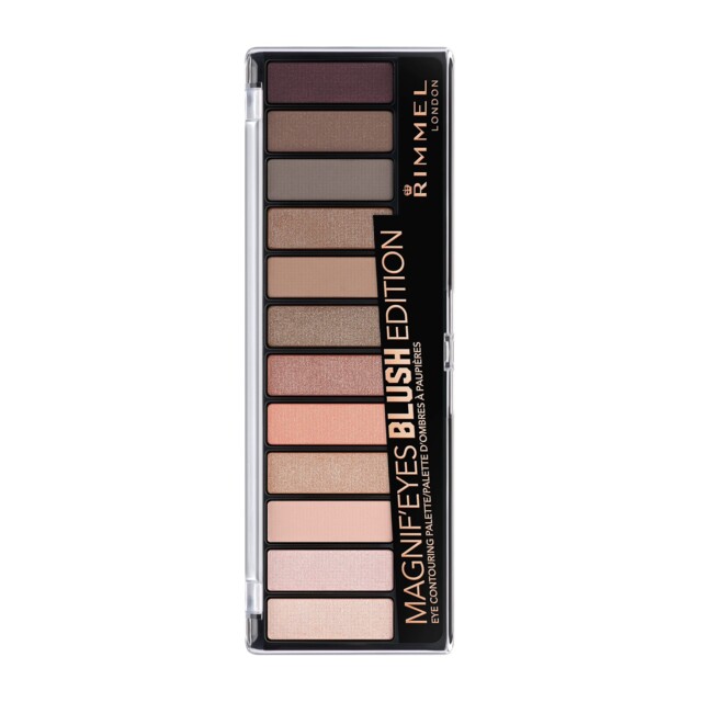 Rimmel London Magnif'eyes 12 Pan Eyeshadow Palette, 14.2 (pack Of 1),