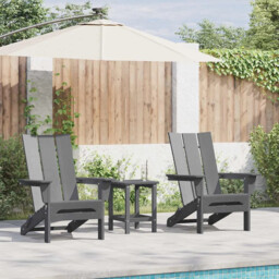 Garden Lounge Furniture 2 Pcs Light Grey 74.5 X 80.5 X 90cm Vidaxl