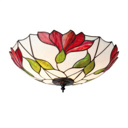 Ceiling Light Bronze Botanica 2 Dark Flush Interiors 1900 63960