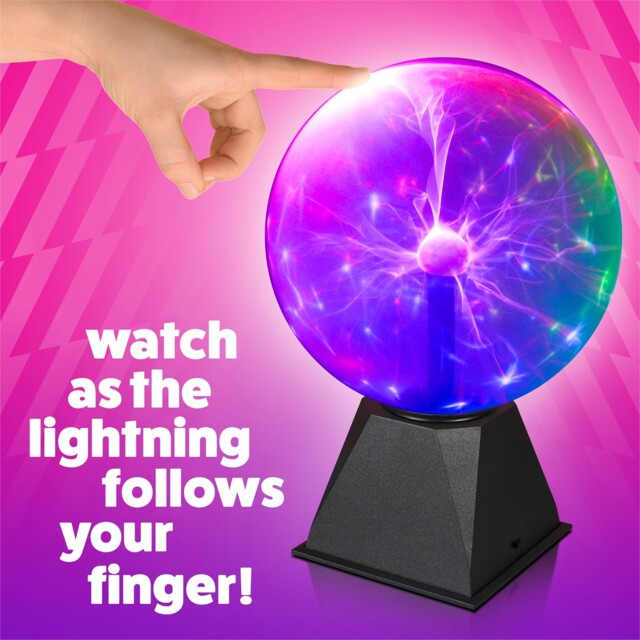 Plasma Ball Lamp Touch Sensitive Lightening Science Light Secret Santa