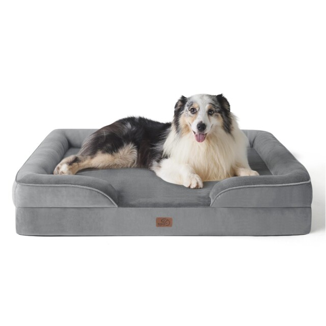 Xl Large Dog Bed Sofa - Washable Orthopedic Dog Couch, 106x80cm