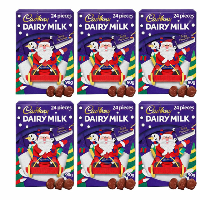 Cadbury Dairy Milk Chocolate Advent Calendar 90g X6 Christmas