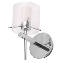 Forum Spa Spa-31725-chr Gene Cylinder Single Led Wall Light - Chrome
