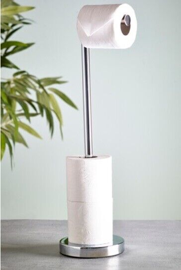 Pivot Stainless Steel Toilet Roll Holder With Swivel Function To Hold