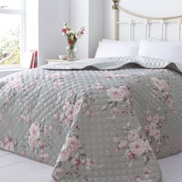 Catherine Lansfield Canterbury Duvet Cover Bedroom Collection Grey