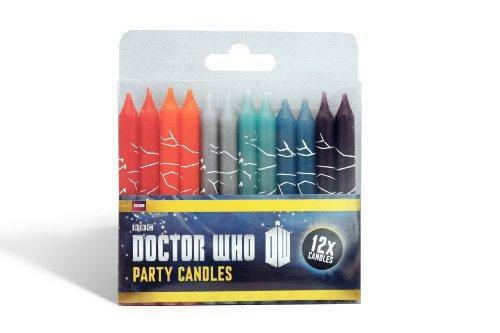Bbc Worldwide Doctor Who Candles (pack Of 12)