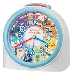Seiko Pokemon Alarm Clock Cq426w White Pikachu Age 13+ Collectors Item