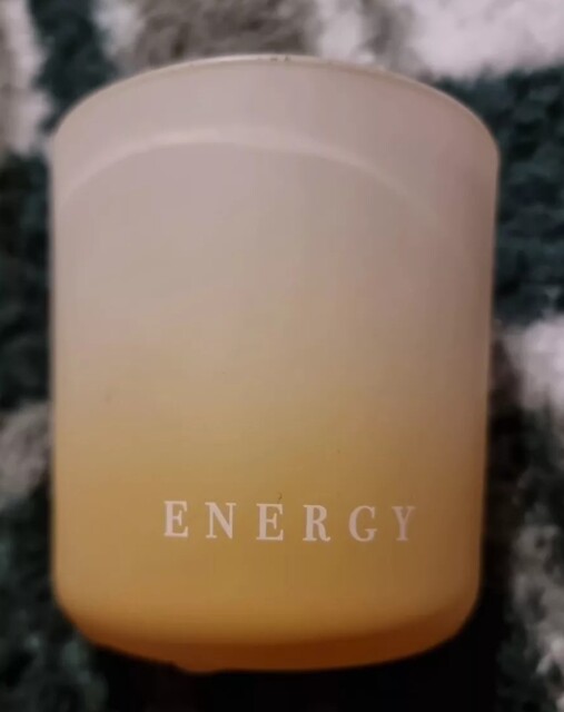 Tesco Mindful Energy Scented Bergamot & Geranium Glass Candle 160g