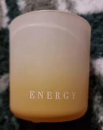 Tesco Mindful Energy Scented Bergamot & Geranium Glass Candle 160g