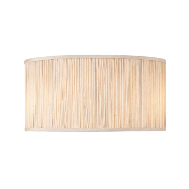 "Lampshade Beige 18"" Drum Kemp Fabric 460mm Interiors 1900 Ca1fsh-w"