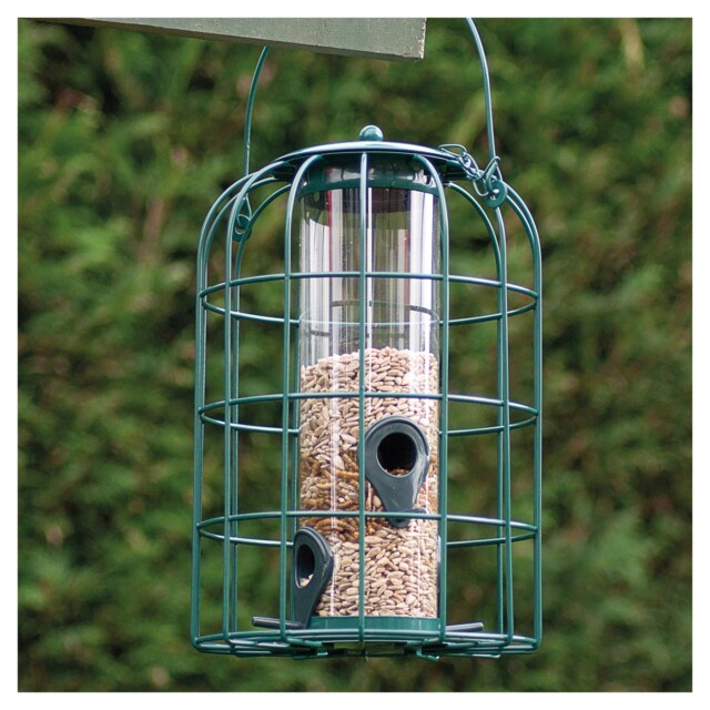 Wild Garden Bird Seed Feeder Heavy Duty Metal Hanging