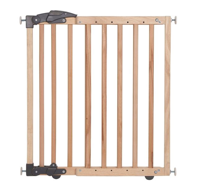 Clippasafe Gate Extendable Dual Fix Wooden Baby Safety Stair Door Gate