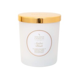 Shearer Candles Jar Candle Small White Pink Gold Paraffin Wax
