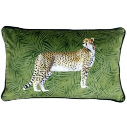Riva Paoletti Cheetah Forest Cushion Cover - 50 X 30 Cm (pack Of 1),