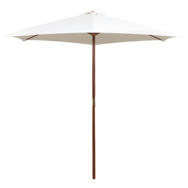 Garden Parasol 270x270 Cm Wooden Pole