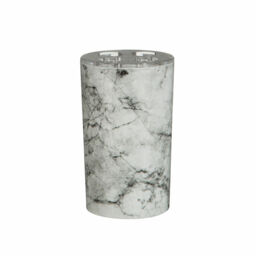 Grey Marble Effect Toothbrush Holder Soap Dispenser Tumbler Bathroom
