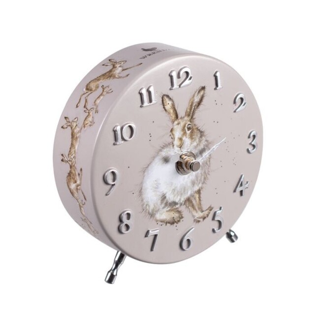 Wrendale Designs Winter Hare Mantel Table Clock