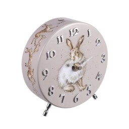 Wrendale Designs Winter Hare Mantel Table Clock