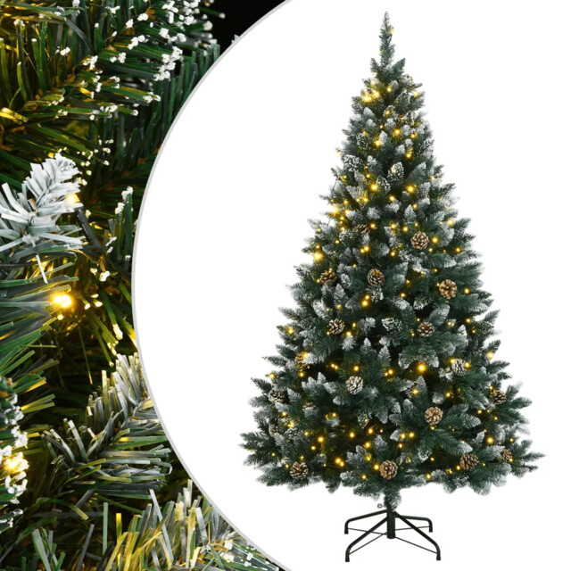 Artificial Christmas Tree 300 Leds 210 Cm Vidaxl