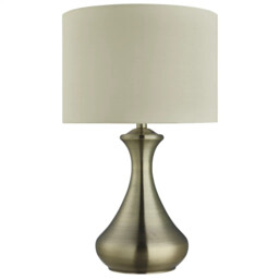 Touch Table Light Brass Dorset Antique Searchlight 2750ab