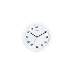92/301 Acctim Clock Quartz 25.5cm White