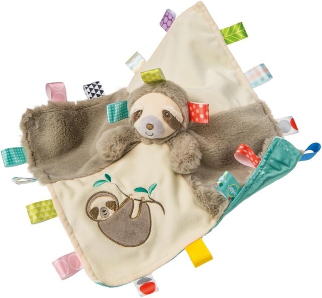 Taggies Stuffed Animal Security Blanket, 33 X 33-centimetres, Molasses