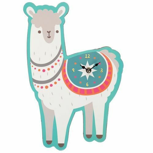Wall Clock Alpaca Blade - Cute Gift Idea Man Woman Child