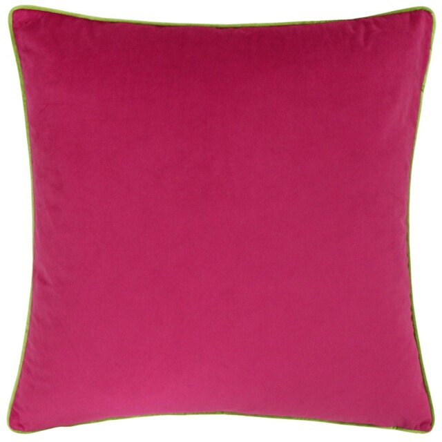 Furn Meridian Luxury Velvet Plain Cushion - 55 X 55 Cm - Various