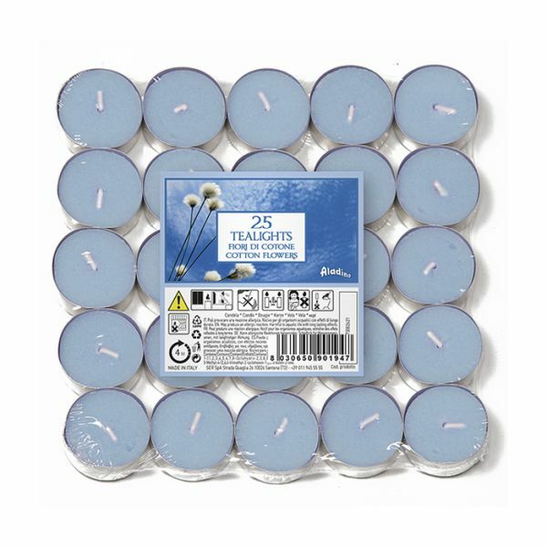 Price's Scented Tea Lights Pack Of 25 Various Scents Candles Tealights