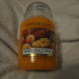 Yankee Candle Mango Peach Salsa Scented Large 623g Candle (rare,
