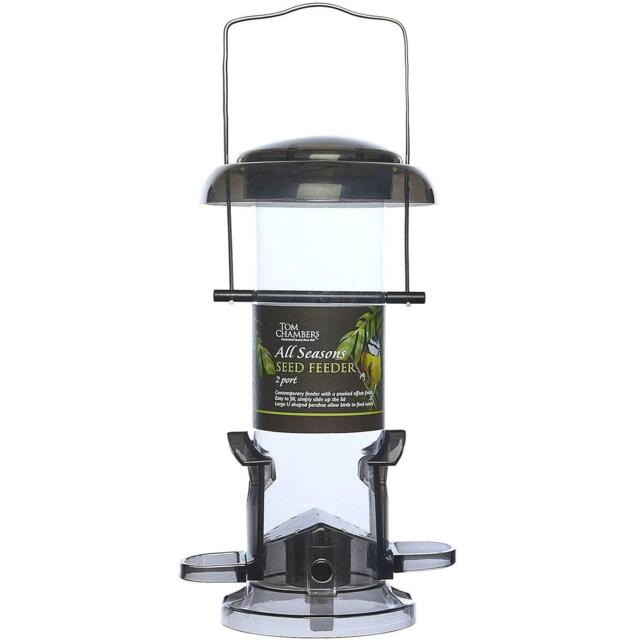 Bird Seed Feeder 2 Port All Seasons Tom Chambers Garden Contemporary