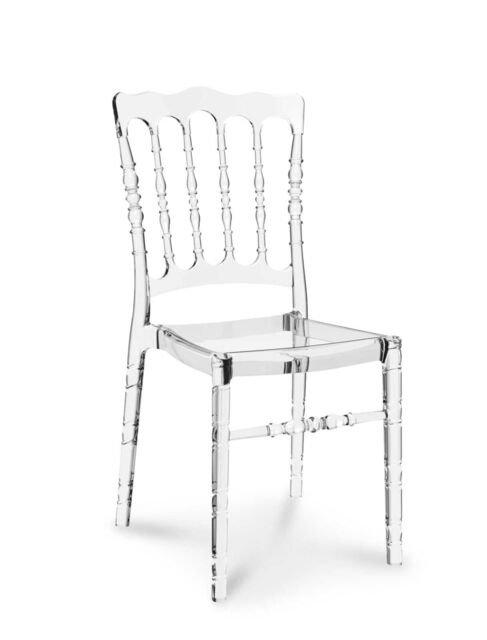 Acrylic Ghost Chair Vintage Wedding Glass Clear, Quality, No China