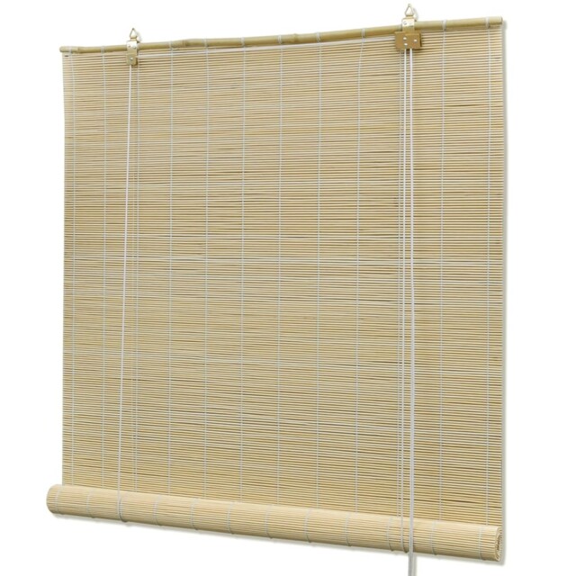 Roller Blind Bamboo Home Window Curtain Shade Cover Privacy Screen