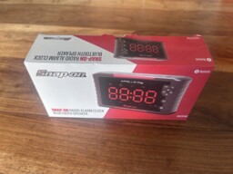 Snap On Tools Radio Alarm Clock Bluetooth Speaker Apollo D9 Diagnostic