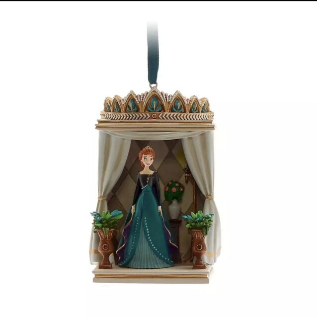 Disney 2021 Frozen 2 Queen Anna Christmas Tree Decoration Hanging