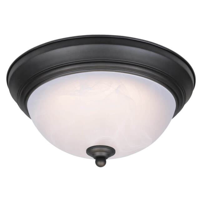 Dimmable Led Flush Mount Light Fitting Ceiling Lamp Bronze With
