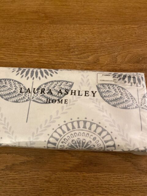 "1xpair Of Laura Ashley Sunflower "" Slate Silver "" Curtain Tiebacks"