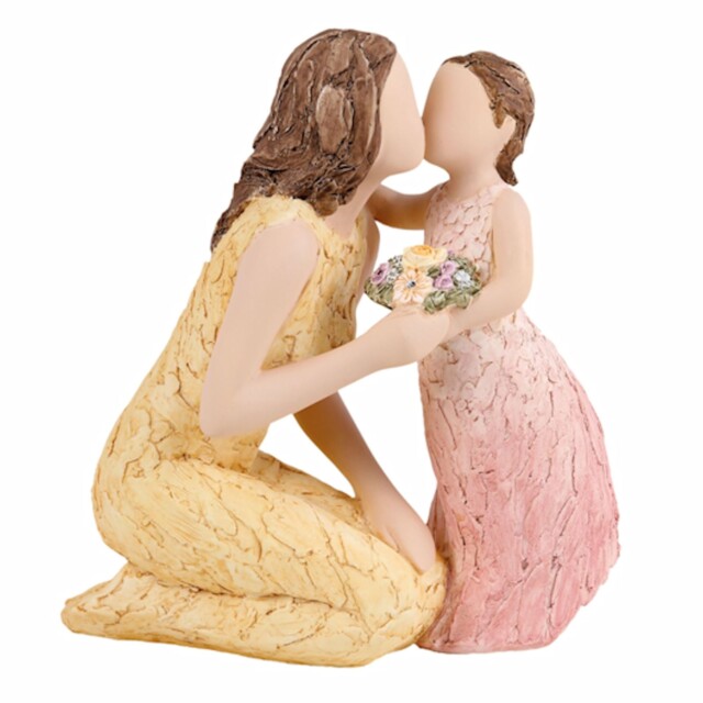 More Than Words Love You Forever Figurine (mother & Daughter)