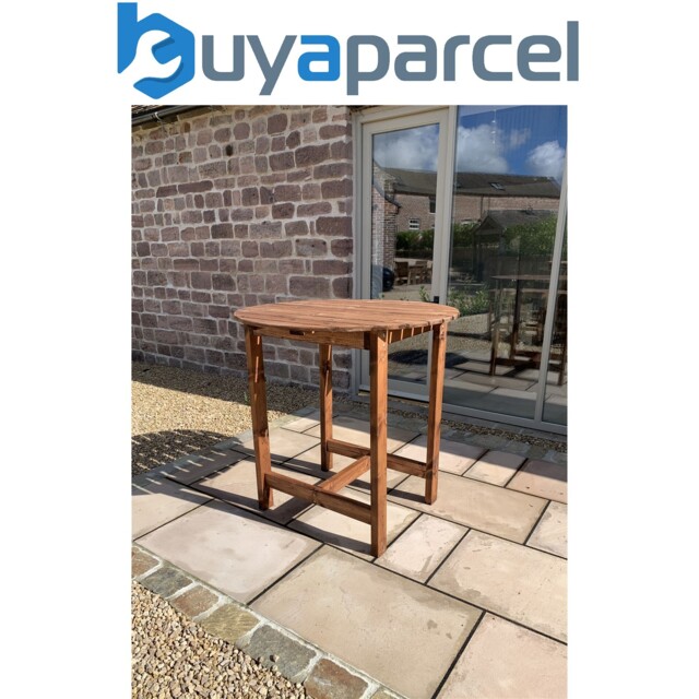 Charles Taylor 6 Seater Wooden Alfresco Bar Counter Table Garden